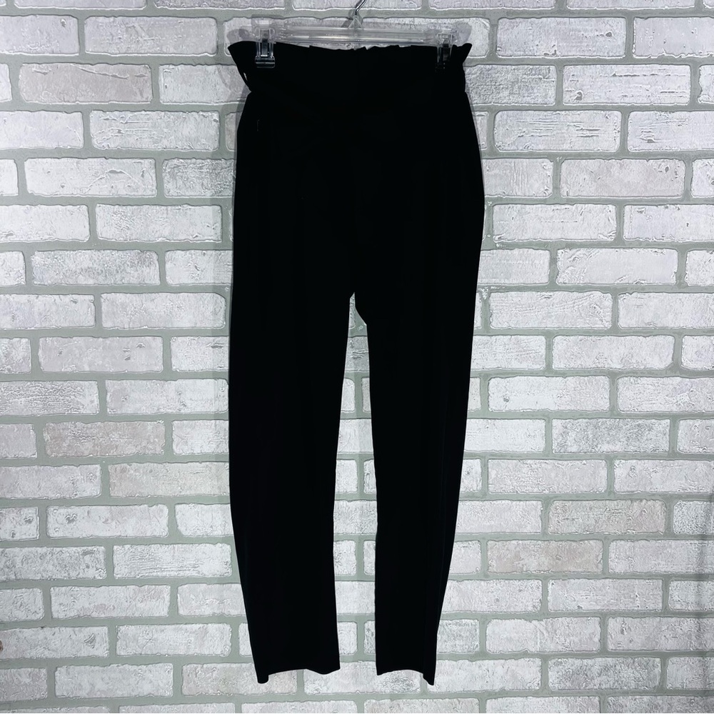 Athleta Skyline II Black High Waist Pants Size 4 - Picture 4 of 9